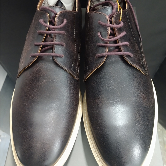 Leather oxblood derbys - Picture 3 of 4